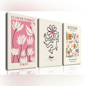 Preppy Wall Art Canvases